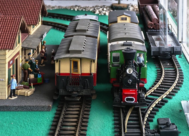 model železnice